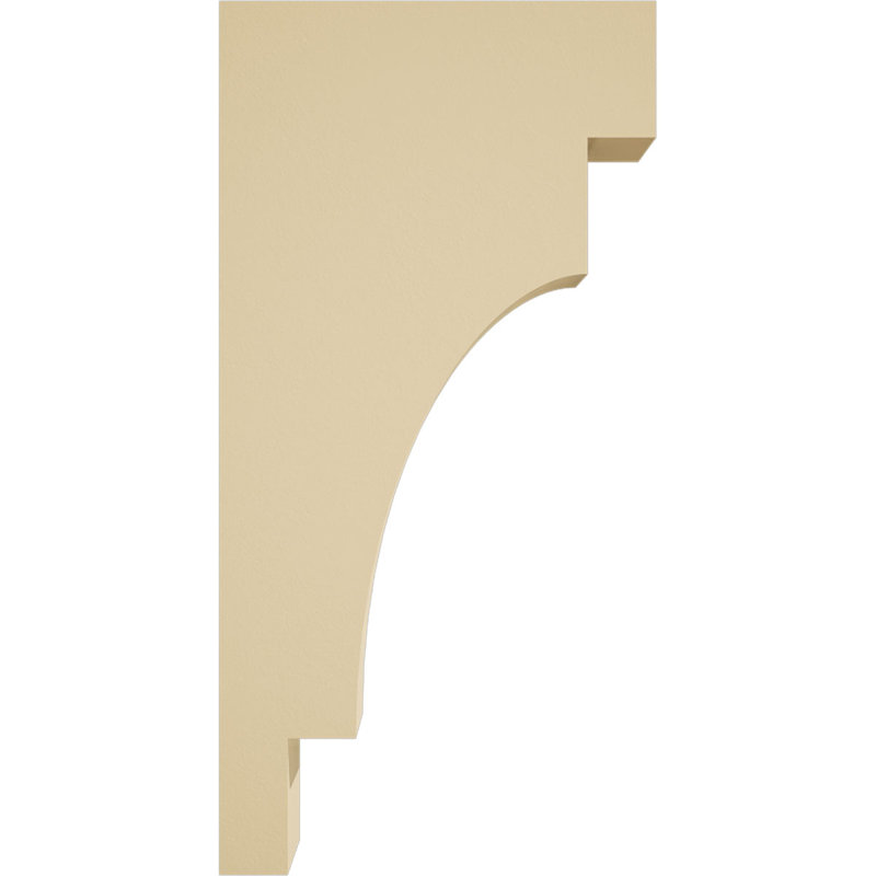 Corbeau d'uréthane méditerranéen Signature, brun clair apprêté, 24 po x 5,5 po x 12 po