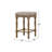 Upholstered Counter Stool with Solid Wood Frame-620813041-620813040