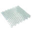 Carreau de mosaïque pour mur et plancher en verre à bord droit 1 po x 1 po Penny-61256701