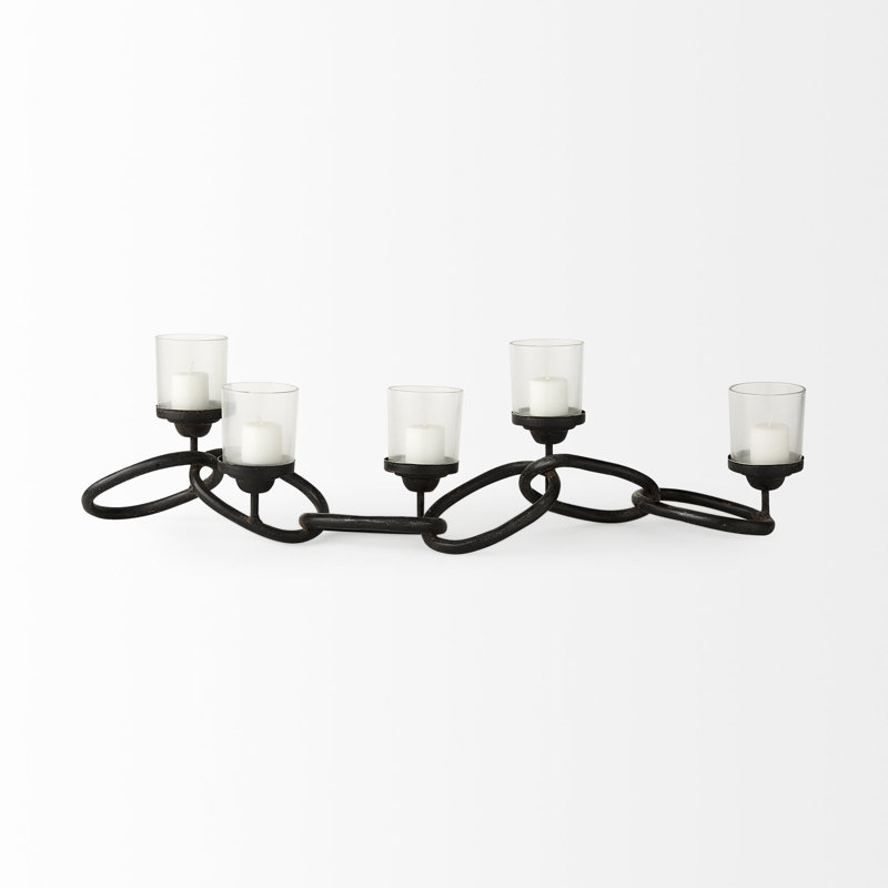 4.69'' H Metal Tabletop Votive Holder