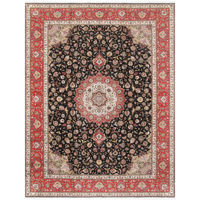 Baku One-of-a-Kind Rectangle 9'10" X 13'6" Hand Knotted Area Rug