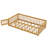 Twin Size Floor Bed for Kids with Safety Guardrails and Play Door, Natural, Montessori Kids Bedroom Bed-1044267816-1044267819