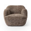 Taupe Shearling Unshorn Sheepskin