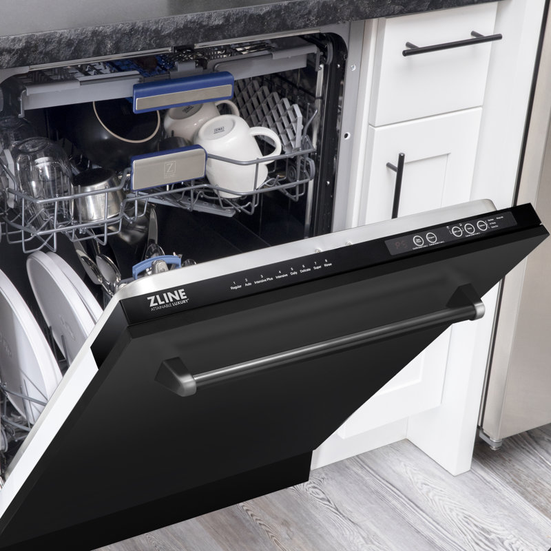 Lave-vaisselle à cuve haute Zac, Acier inoxydable noir