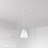 Stecker 1 - Light White Single Pendant