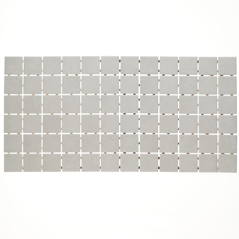 Fairfield 2" x 2" Ceramic Mosaic Tile, White