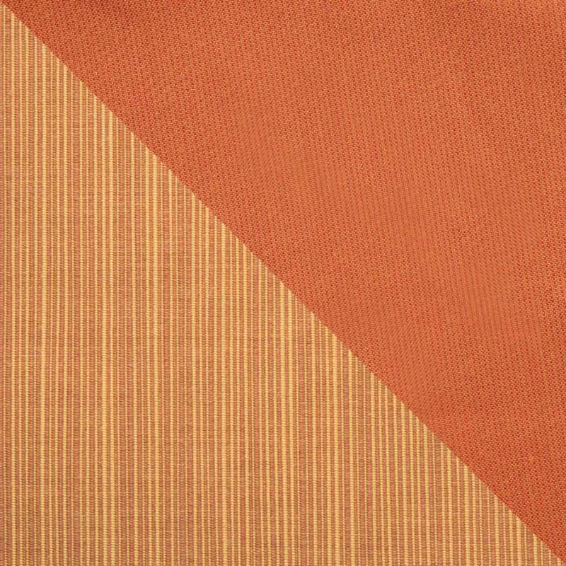 Chaise de patio Minhaj avec coussins Sunbrella, Tissage uni Sunbrella® palette Cayenne