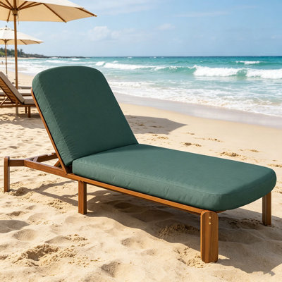 Chaise longue d'extérieur réglable pour chaise longue d'extérieur inclinable avec dossier réglable pour la terrasse, la piscine ou la plage