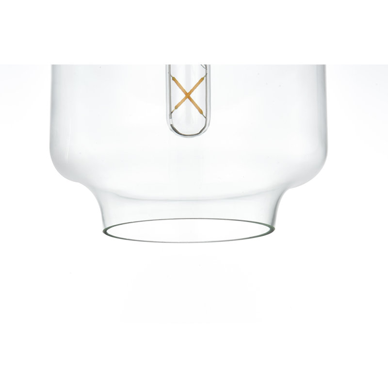 Chamberland 1 - Light Single Pendant, 11" H x 7.1" W x 7.1" D, Gold