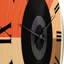 Horloge murale colorée en vinyle rétro IV-1615107390