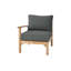 Huntington Teak Outdoor Left Arm Club Chair-186894216