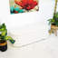 Banc Cabana blanc avec rangement