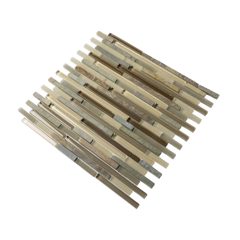 Apollo 12" x 12" Linear Mosaic Wall & Floor Tile