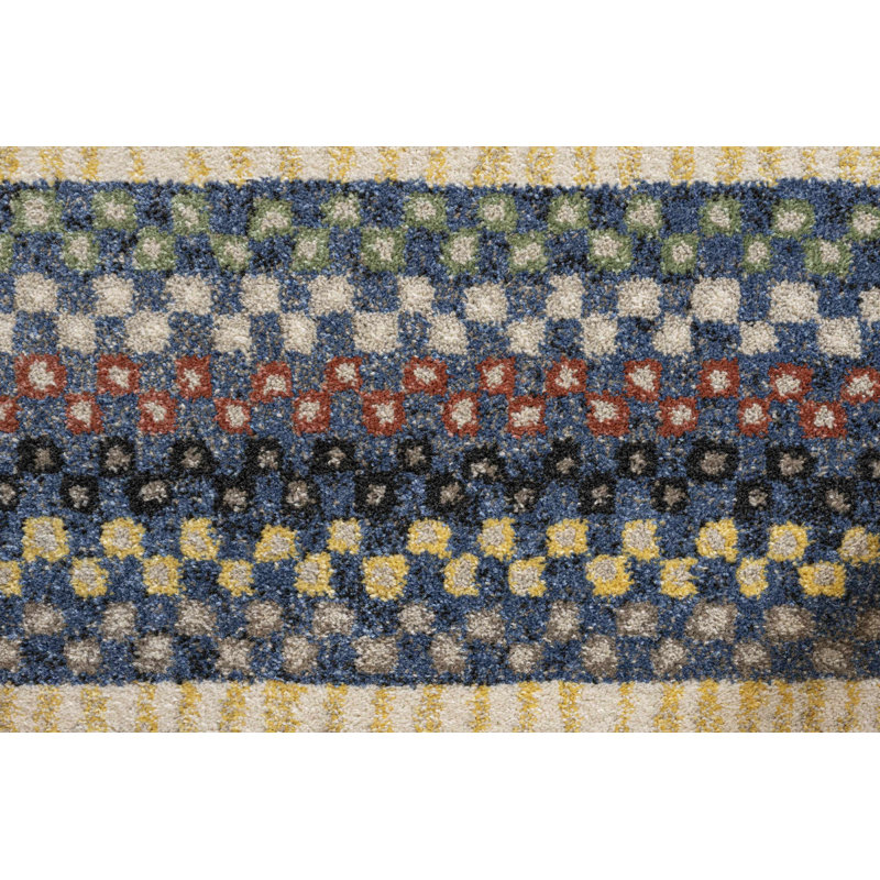 Worthing Striped Area Rug, Rectangle 80 x 150cm