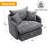 41''Modern Oversized Chenille 360° Swivel Accent Chair-2137959596