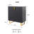 32’’White Modern Sideboard