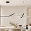 Luminaire suspendu pour îlot de cuisine 2 lumières à DEL noir-699526514-700077284
