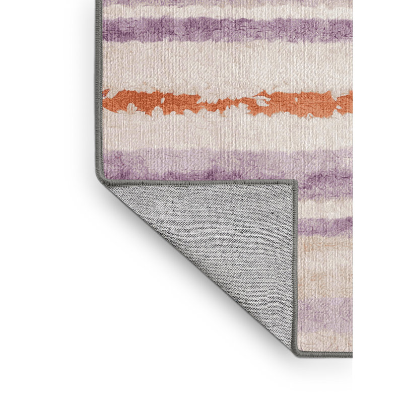 Tapis gris lavable à la machine, Rectangle 8 pi x 10 pi