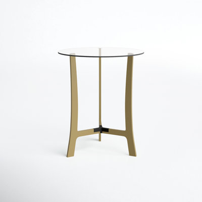 Tomchay Glass Top End Table
