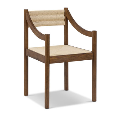 Torge Wood Dining Chair In Walnut