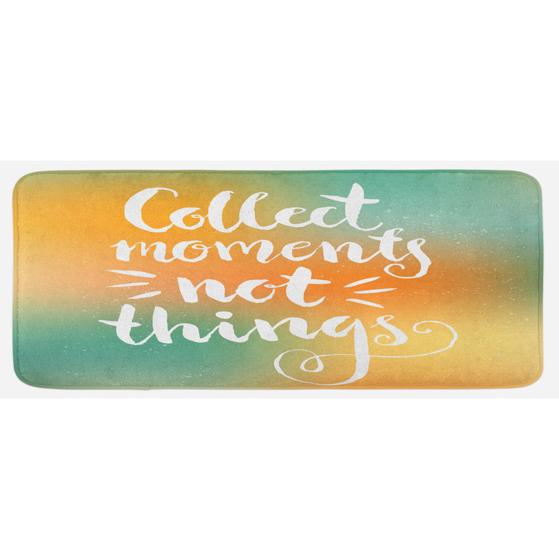 Tapis de cuisine Saying