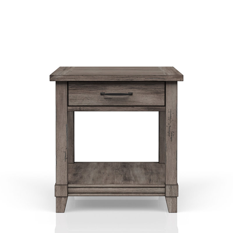 Table de bout avec tiroir de rangement et USN
