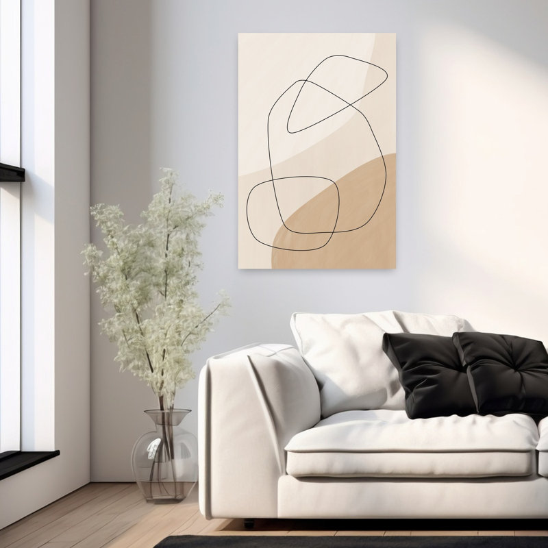 Art contemporain abstrait contemporain, H 36 po x l 24 po