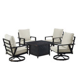 Ortha Outdoor 6 - Piece Conversation Set