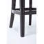 Ensemble de 2 tabourets de bar, cuir et bois-766207882