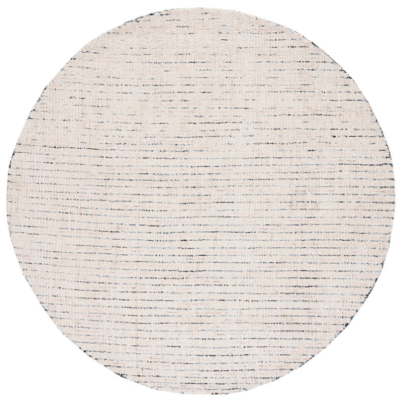 Tapis en laine touffeté à la main Vespera, Rond 4 pi