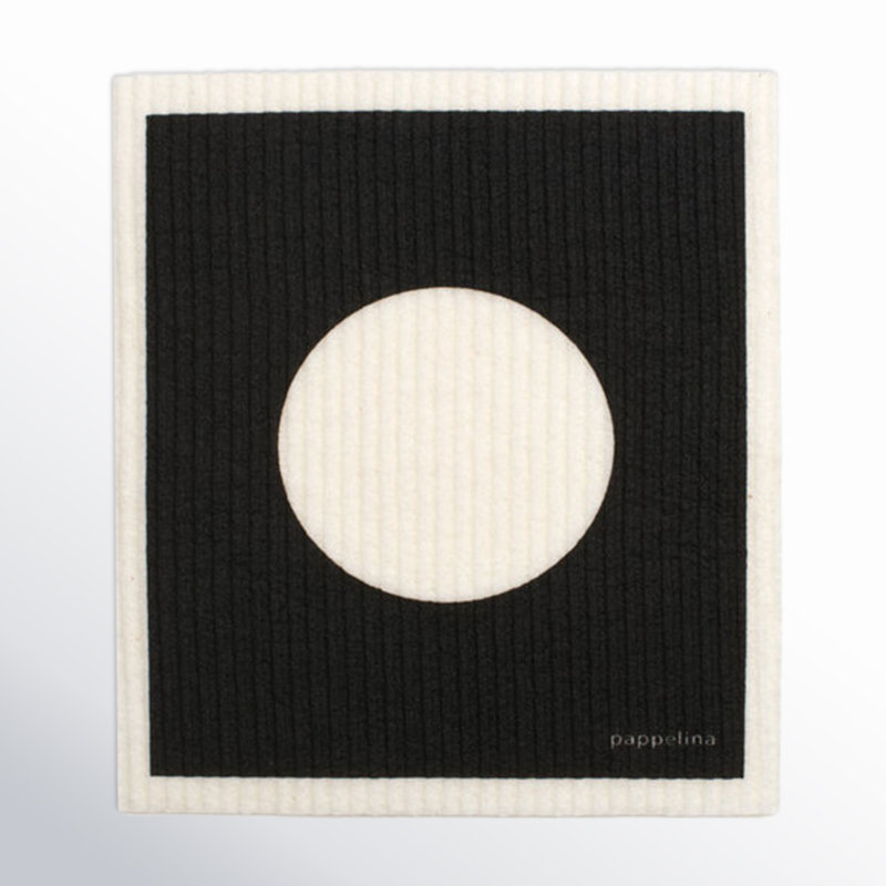 Cotton Dish Cloth, Black