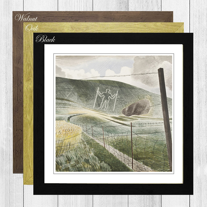 Eric Ravilious - Single Picture Frame Painting, Oak