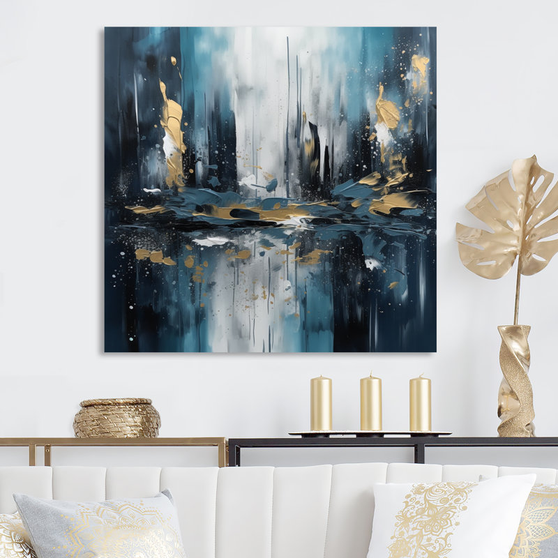 Bondon sur toile, H 16 po x l 16 po x P 1 po, Toile tendue