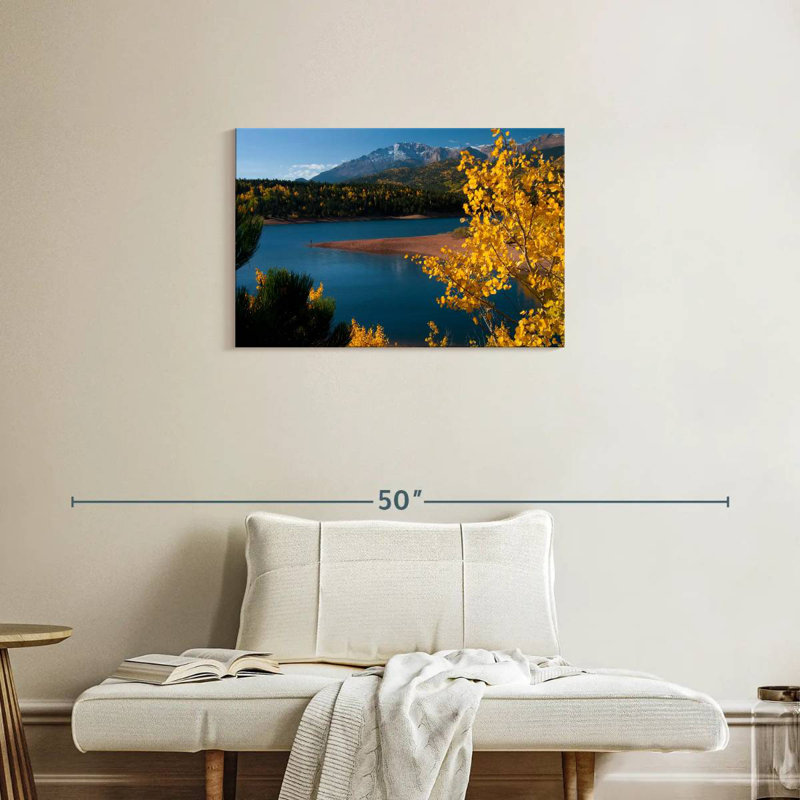 Alvord Crystal Reservoir Autumn, 20" H x 30" W