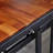 Medium-Size Rubber Wood Multifunction Convertible Dining Table,Transition Dining Table And Shelf For Home And Kitchen,Free Switch,Space-Saving For Any Need ,Wood Colour Finish