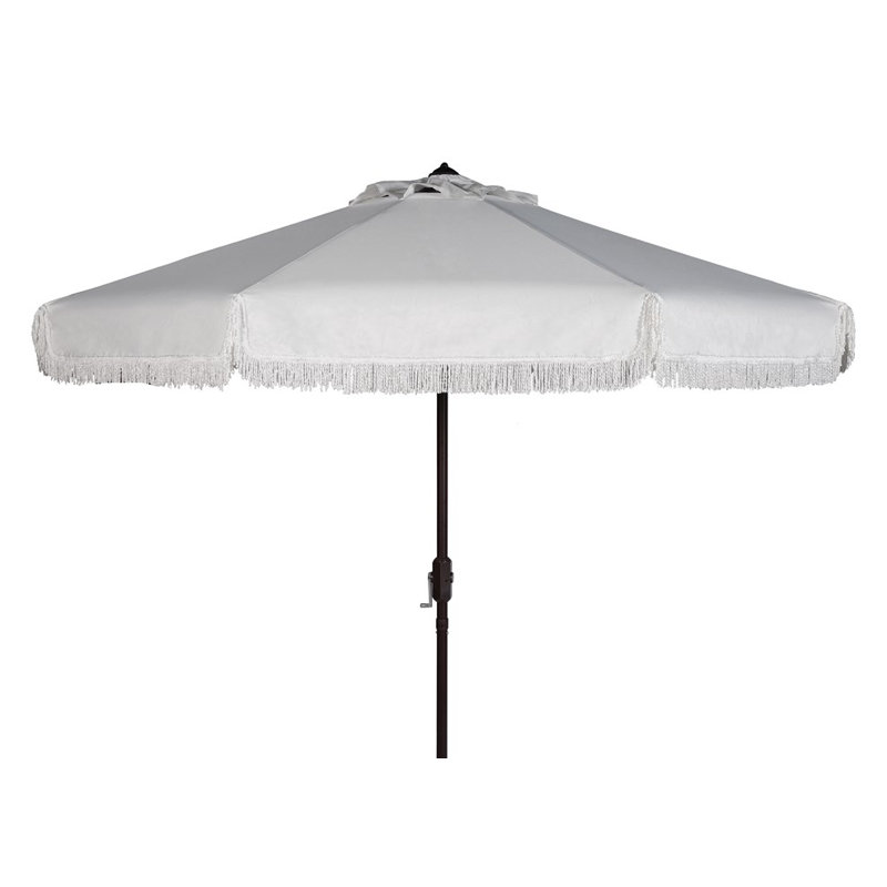 Outdoor Argentina Beach Parasol, White
