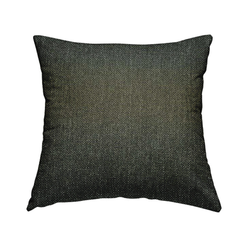 Deronna Ombre Square Cushion, 55cm H x 55cm W x 5cm D, Grey/Black/Green