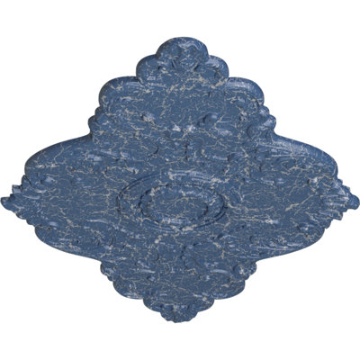Médaillon de plafond Endurathane Piedmont, l 67 1/8 po x H 48 5/8 po x P 1 7/8 po (convient aux auvents jusqu'à 6 1/2 po), fini craquelé Americana peint à la main
