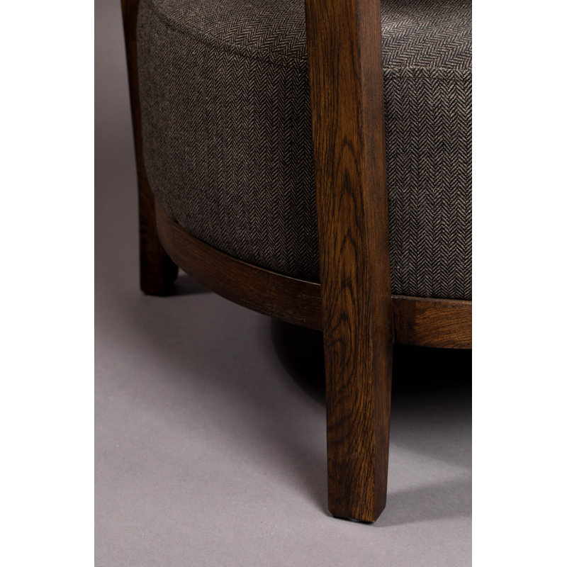 Fauteuil en polyester Duran