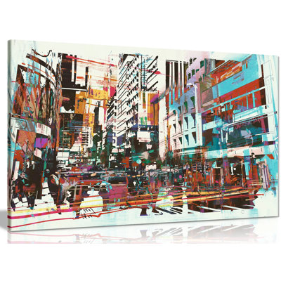 Wrapped Canvas Painting