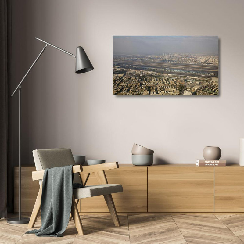 Latitude Run® Young, Bill Gallery Wrapped Canvas Art Titled: UAE, Dubai Dubai International Airport