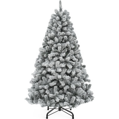 Lighted Artificial Pine Christmas Tree