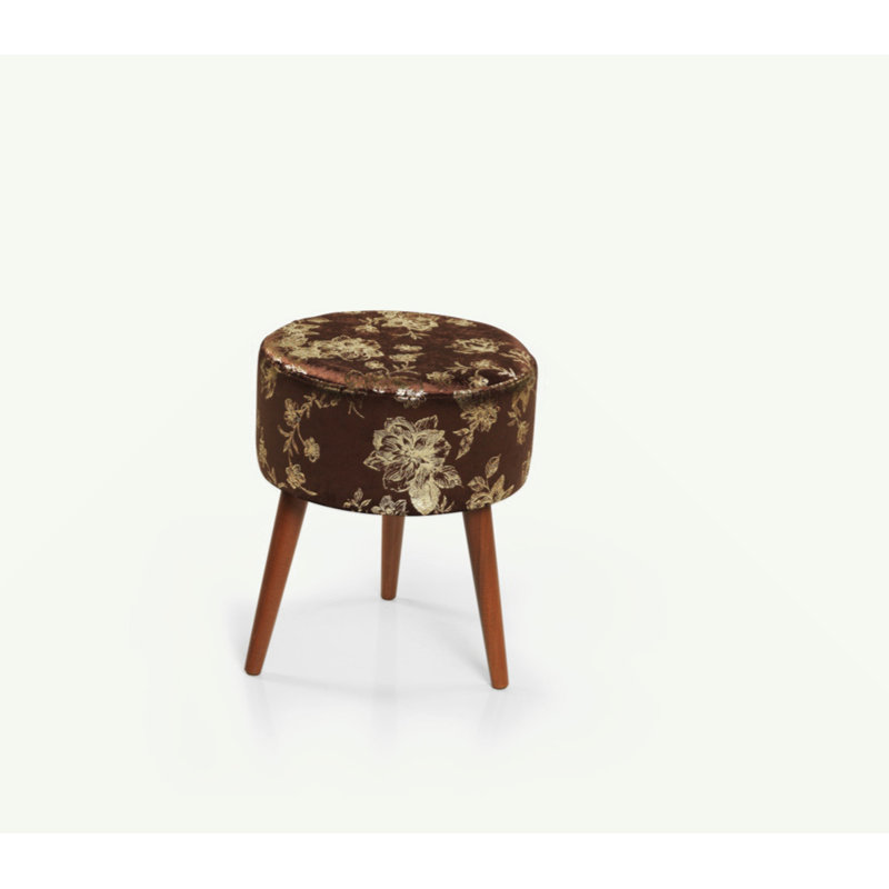 Flora Ottoman 107 Pattern, Brown