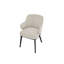 Foyer Upholstered Armchair with Wooden Base-483787173-506373484