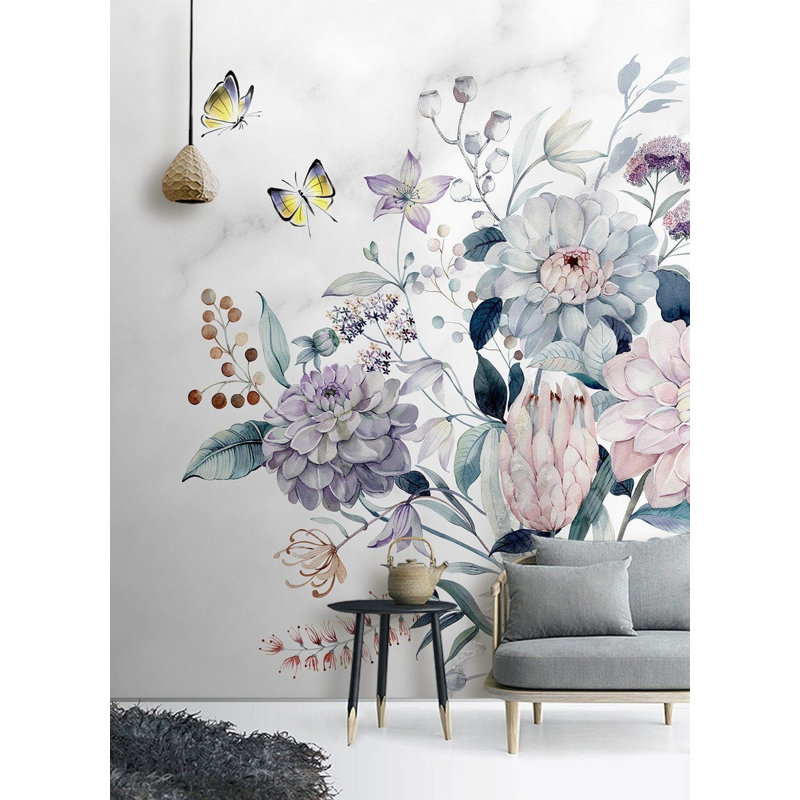 Papier peint amovible Victorian Floral, null