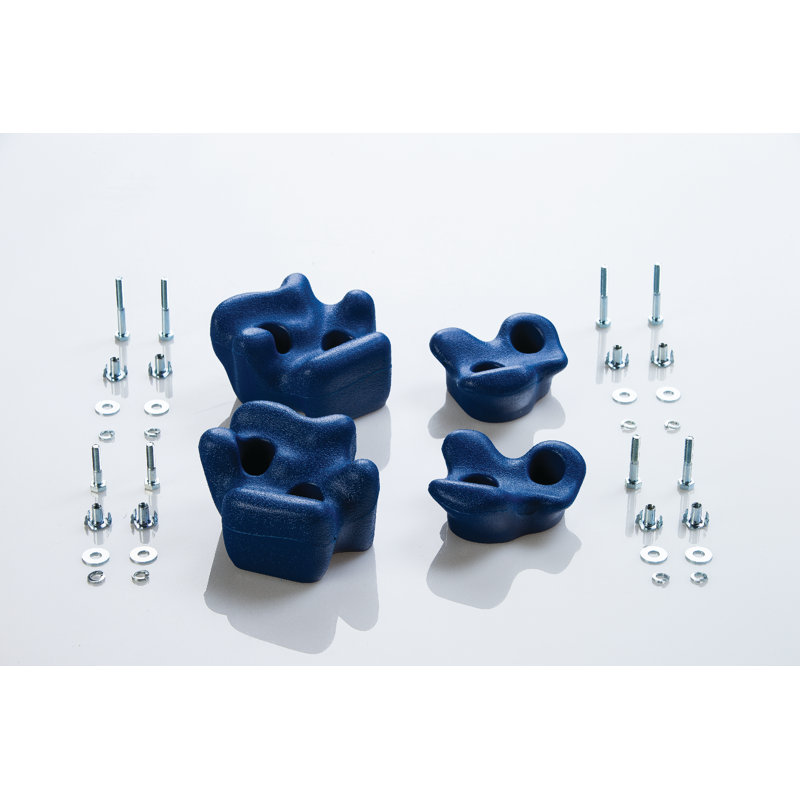 Roches d'escalade en plastique, Bleu