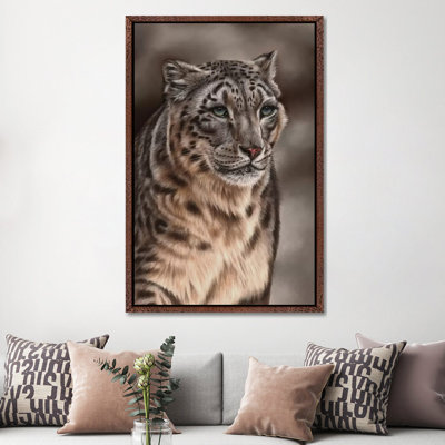 Snow Leopard by Richard Macwee - Gallery-Wrapped Canvas Giclée on Canvas