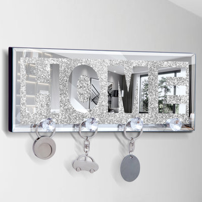 Laurinda Wall Key Organizer With Key Hooks