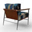 Cuscute - Fauteuil rembourré en marbre-784133910