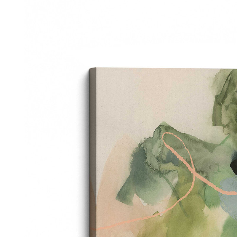 Nouvelle croissance II par Victoria Barnes, reproduction d'art sur toile, H 18 po x l 12 po